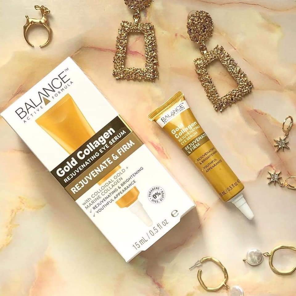 Dưỡng mắt Gold Collagen Rejuvenating Eye Serum 15ml (có tem phụ) | BigBuy360 - bigbuy360.vn