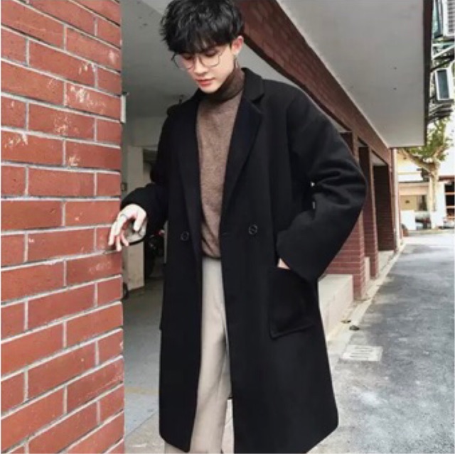 Áo Khoác Dạ Nam, áo Mangto Phong cách Hàn Quốc -AKD02 | BigBuy360 - bigbuy360.vn