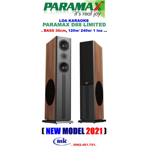 LOA PARAMAX D88 LIMITED NEW MODEL 2021.