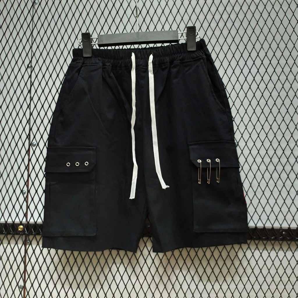 Quần short kaki phối kim cực chất