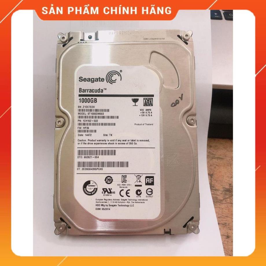 Ổ cứng hdd máy bàn 1TB,2TB,3TB,4TB các hãng như western, seagate, hitachi, toshiba, samsung