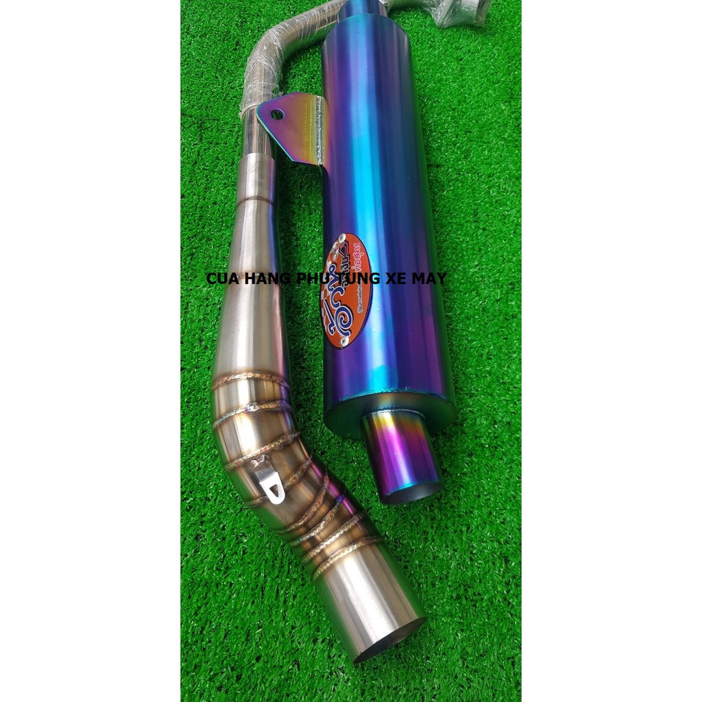 PÔ TITAN THÁI - KÈM CỔ 2 KHÚC INOX 304 GẮN WINNER 150 - WINNER X - SONIC 150