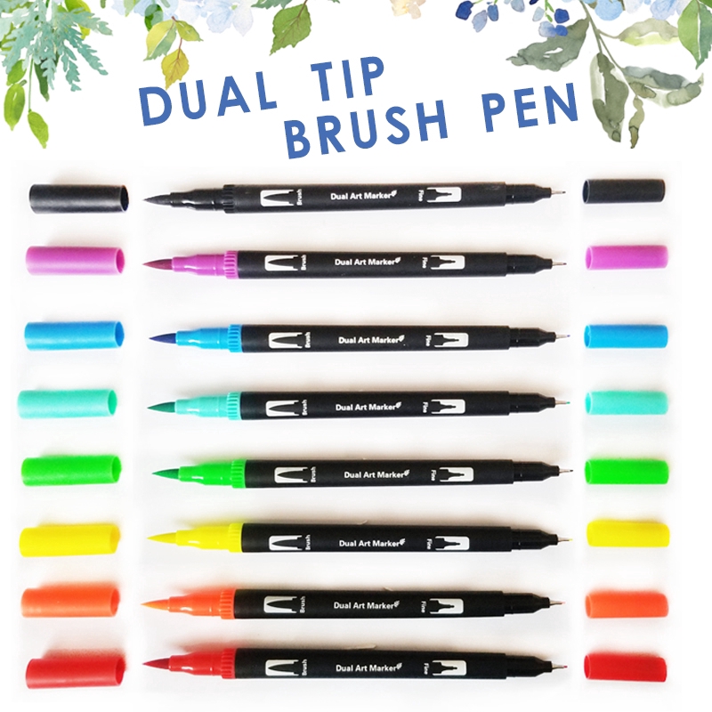 Set 120 Bút Màu Đánh Dấu 2 Đầu