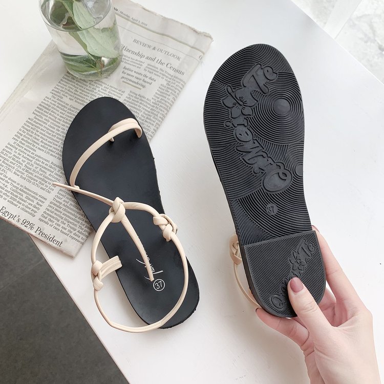 Xăng đan Đế Bằng Hở Ngón Thời Trang Cho Nữ | BigBuy360 - bigbuy360.vn