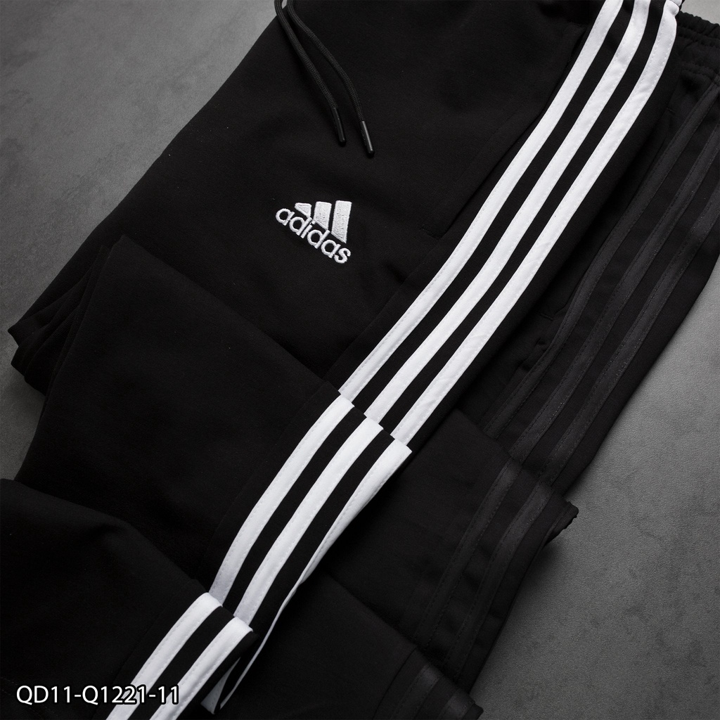 Quần dài Adidas PC gen xịn QD11 phối 3 sọc - thể thao nam VNXK