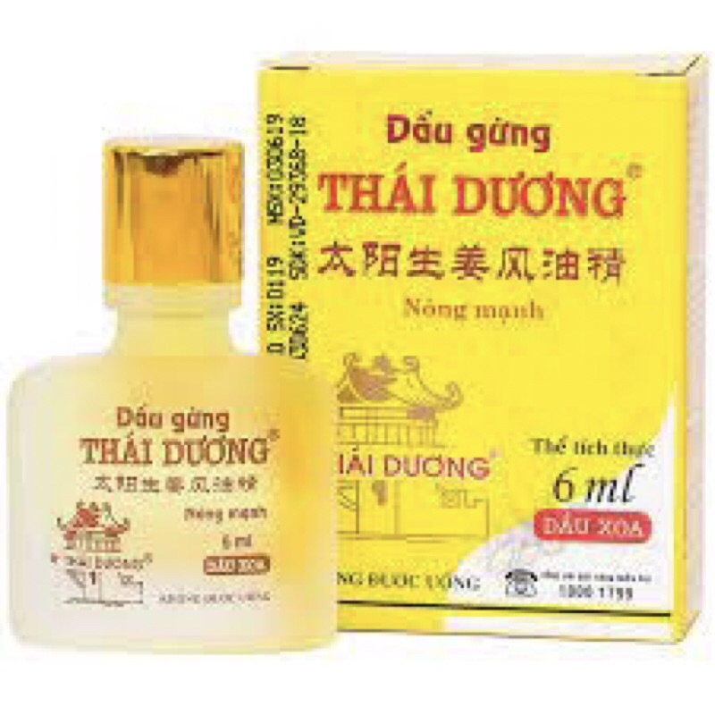 DẦU GỪNG THÁI DƯƠNG