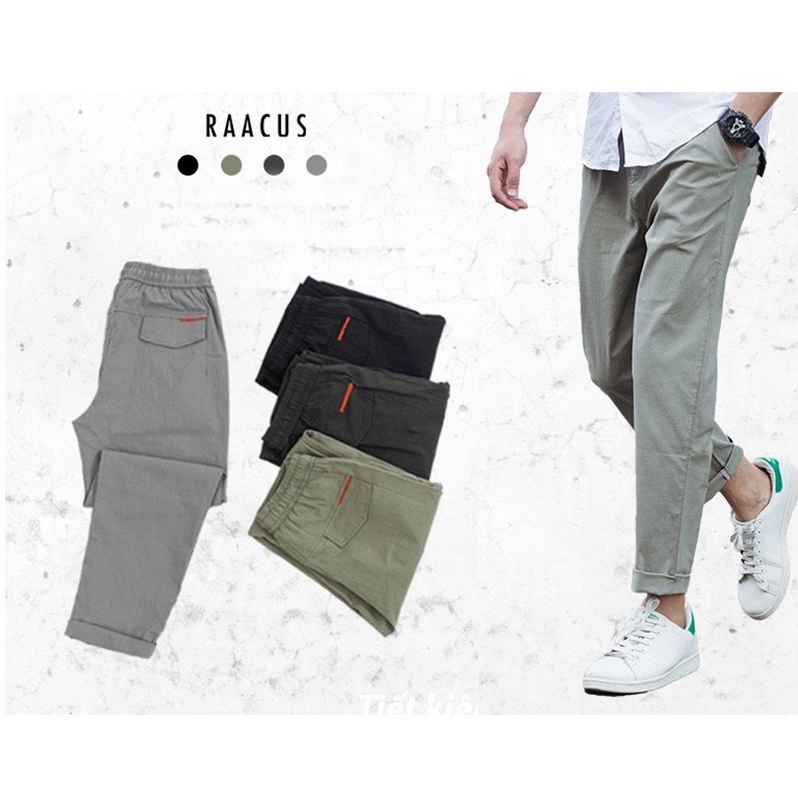 Quần baggy nam chất đũi dáng ôm, quần đũi nam cao cấp phong cách Hàn Quốc thời trang PATOMI-Q021