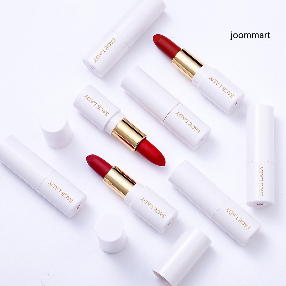 【JM】SACE LADY Matte Non Sticky Long Lasting Waterproof Lip Gloss Lipstick Cosmetic