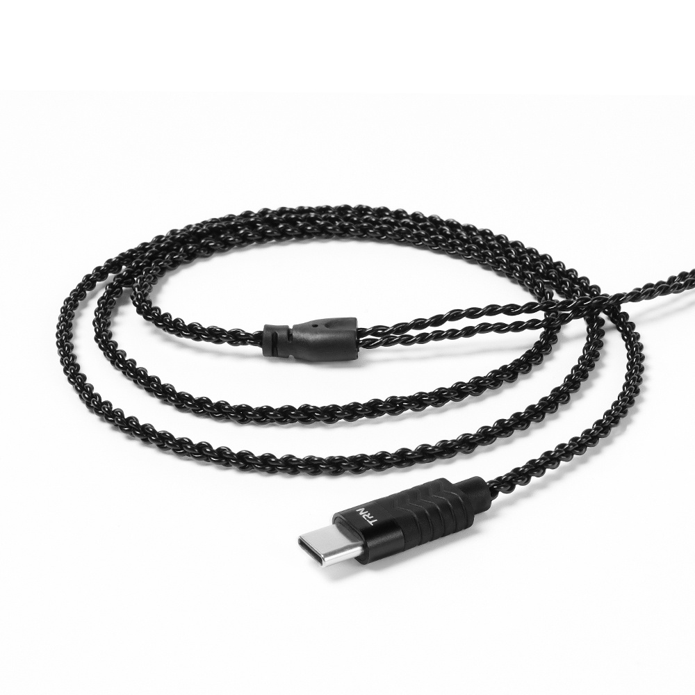 Dây Cáp Tai Nghe Nâng Cấp TRN A6 Type C Màu Bạc Cho TRN MT1 VXPRO BAX KZ ZS10 ZSX ZSN PRO ASX C12 C16 AS16 ZAX EDX