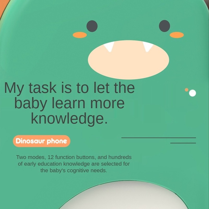 Điện thoại đồ chơi JOLLYBABY thiết kế vui nhộn dạy học cho bé tiện dụng