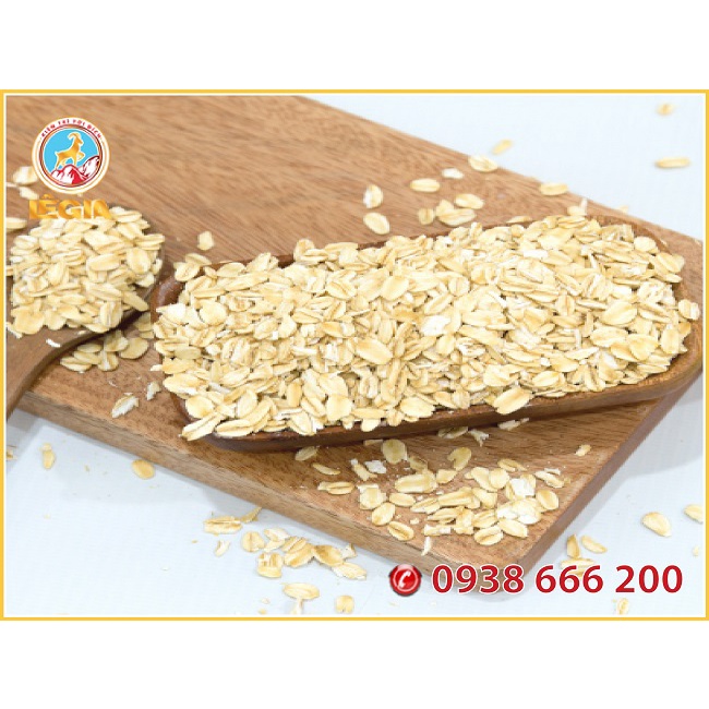 HẠT YẾN MẠCH CÁN DẸT ROLLED OATS 1KG