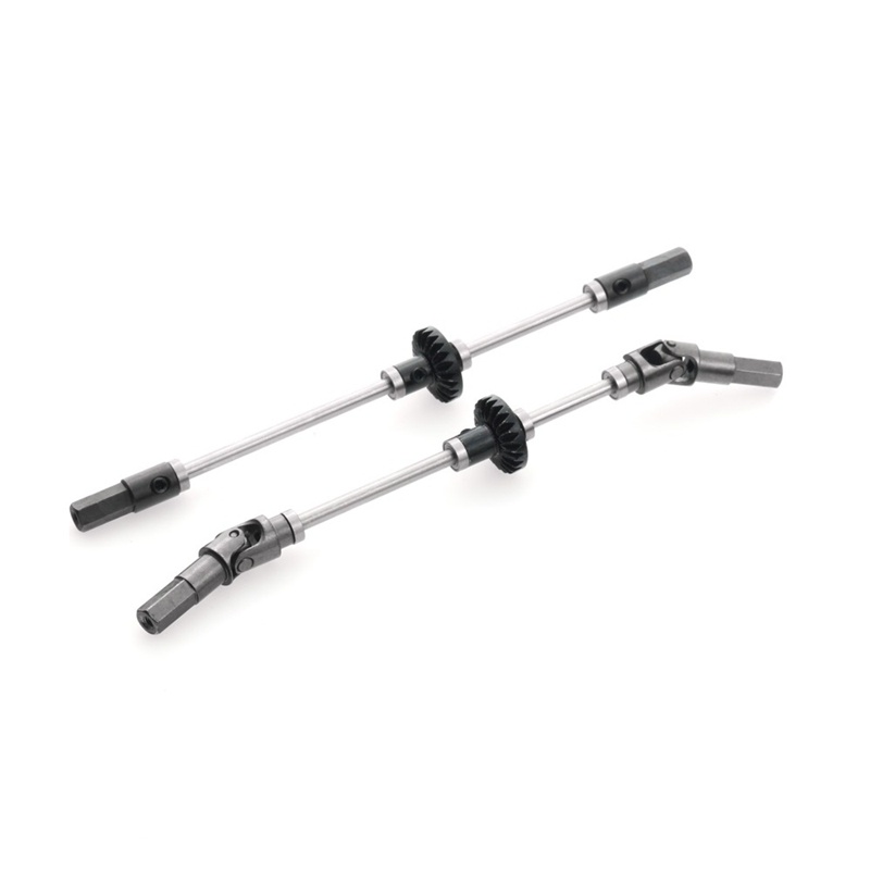 Set 2 trục trước và sau cho xe hơi điều khiển từ xa WPL C14 C24 C34 C44 C24-1 1/16