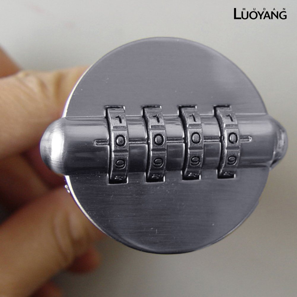 Ổ Khóa Mật Khẩu 4 Chữ Số Bằng Hợp Kim Kẽm Cho Chai Rượu Vang