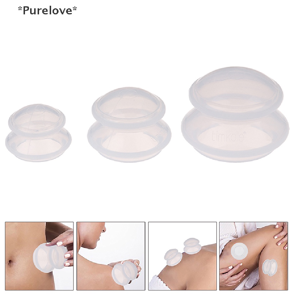 Bộ Cốc Giác Hơi Mát Xa Mặt Bằng Silicone Chống Cellulite