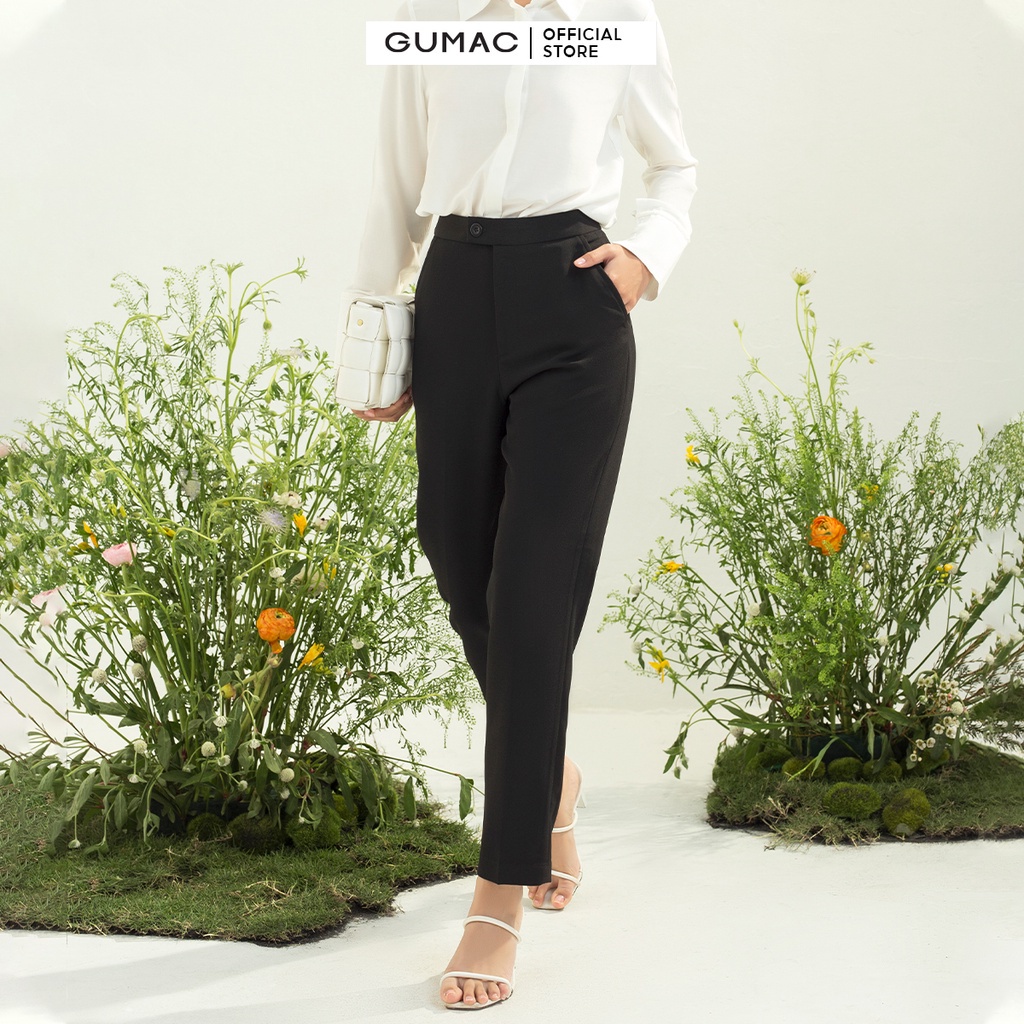 [Mã WABRGU50 giảm 10% đơn 250K] Quần tây nữ cơ bản thời trang GUMAC QC03060