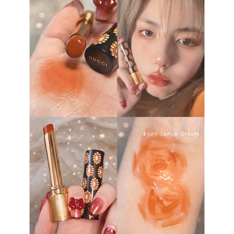 Son Gucci Kem Rouge Liquid Matte Lipstick 6.5ml, Son Kem Gucci 505 Janet Rust Limited Full Size