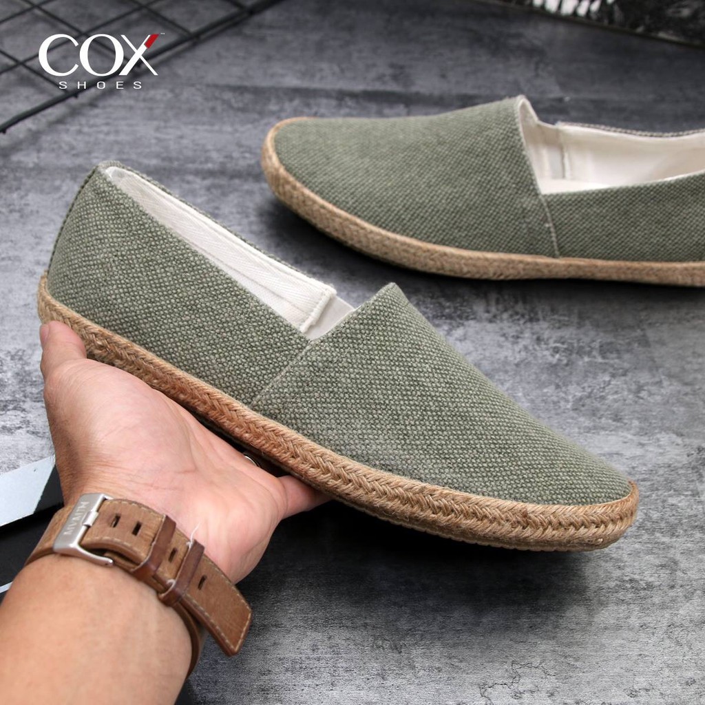 Giày Nữ - Giày Nam - Giày Lười - Giày Cặp - Giày Cox - 3160 Khaki