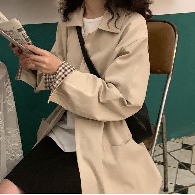 onmall Áo khoác tay dài thanh lịch thời trang dành cho nữ | BigBuy360 - bigbuy360.vn