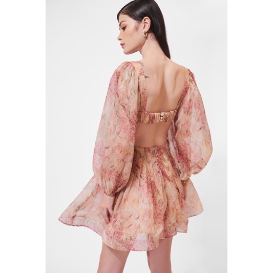 KAIA | Đầm ngắn kiểu nữ hở eo - Idalia Cut-out Dress