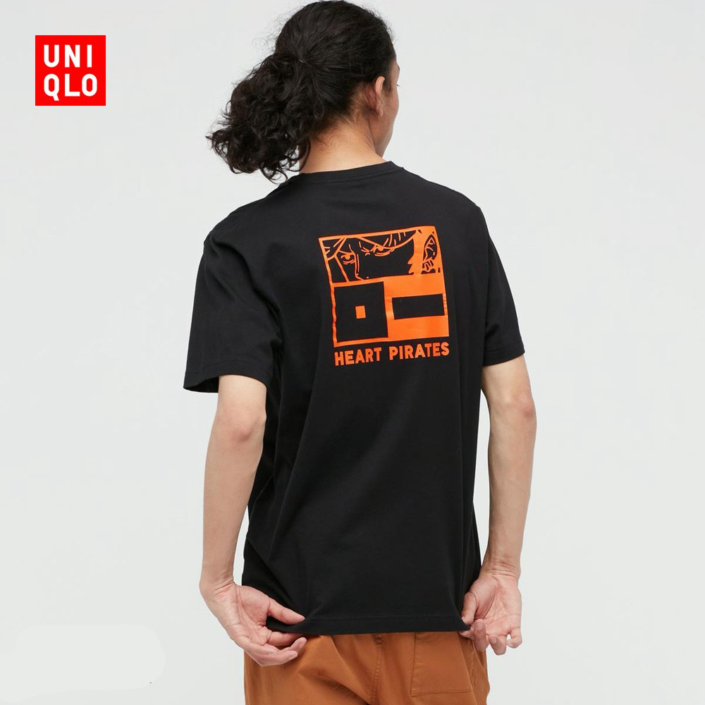 Uniqlo Áo Thun Ngắn Tay In Hình Anime One Piece Độc Đáo Thời Trang