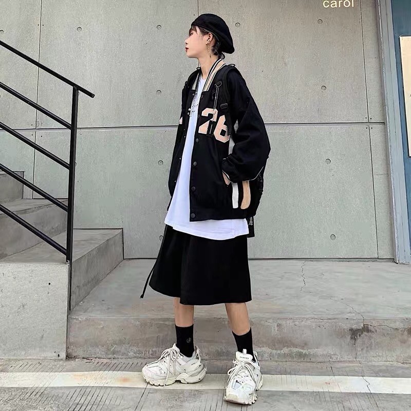 [HOT] Áo Bomber bóng chày Unisex Form Rộng | BigBuy360 - bigbuy360.vn