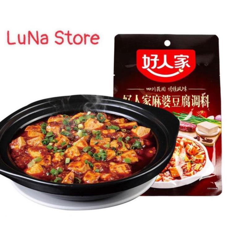 Sốt đậu hũ Tứ Xuyên 80g cho món đậu hũ siêu ngon chuẩn vị Tứ Xuyên - Hansik Kitchen