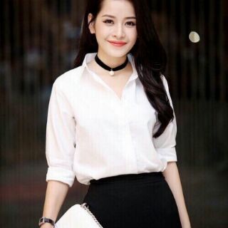 Áo sơ mi nữ Uni tay dài