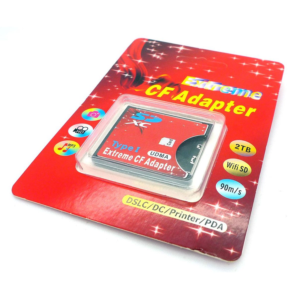 Adapter chuyển thẻ SD Thành  thẻ CF