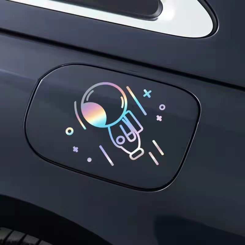 Miếng Dán Phản Quang Chống Nước Hình Phi Hành Gia Cho Xe Máy