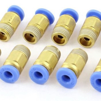 Đầu nối nhanh ống 6 ren ngoài, , Nối ren nhựa