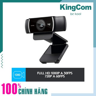 Thiết Bị Ghi Hình/ Webcam Logitech C922 Pro Stream Gear, Camera Ghi Hình & Phát Video 1080P, 720P Với Khung Hình 60FPS