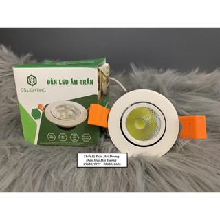 Đèn led âm trần chiếu điểm gs lighting 3w / 5w