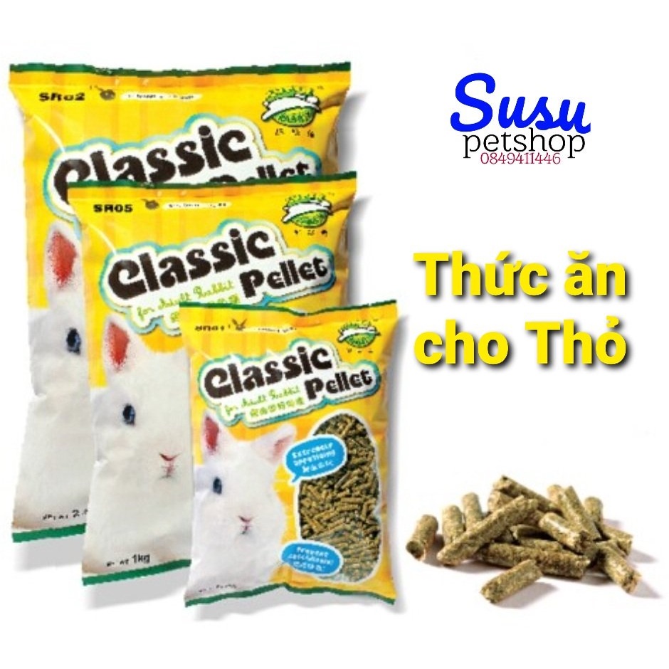 Cỏ nén cho thỏ Classic Pellet- Túi lớn