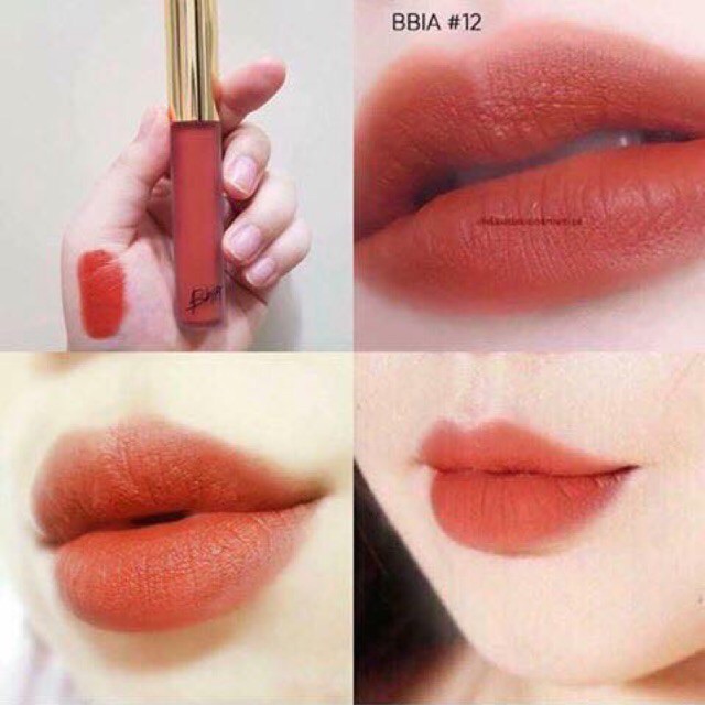 Son Kem Lì BBIA Last Velvet Lip Tint ❤️ Siêu Lì - Siêu Mịn