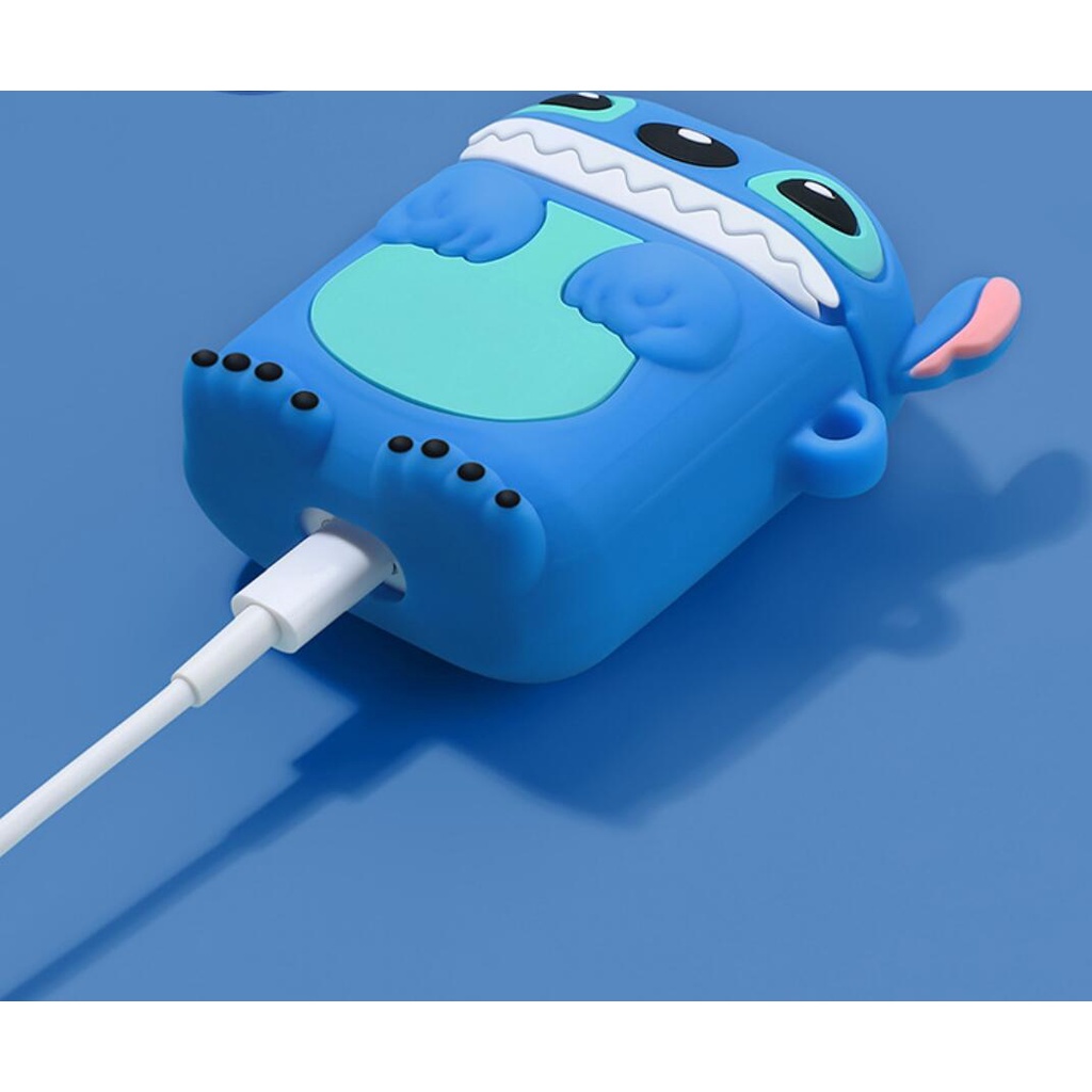 Vỏ Bảo Vệ Hộp Sạc Tai Nghe Haylou Moripods T33 Bluetooth Bằng Silicon Mềm Hình stitch Dễ Thương Haylou Moripods T33 case