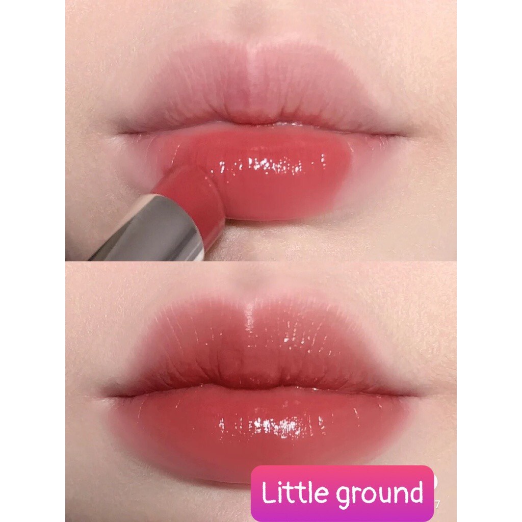 Son 3CE Dưỡng Có Màu cam san hô3CE Glow Lip Color Little Ground Màu cam san hô 4G