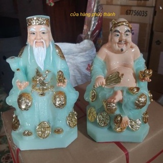 Thần tài ông địa vuông TA xanh