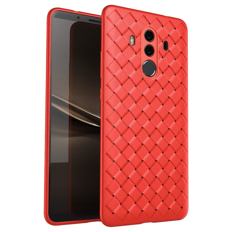 Woven Pattern Cases For Huawei Nova 2i  Mate 10 Pro Y7 Prime Soft TPU Back Cover