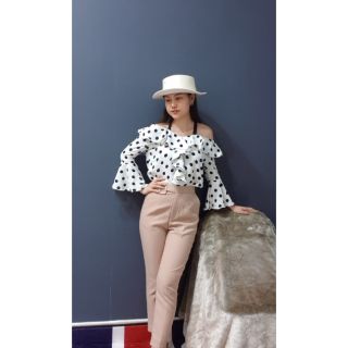 Áo chấm bi cao cấp