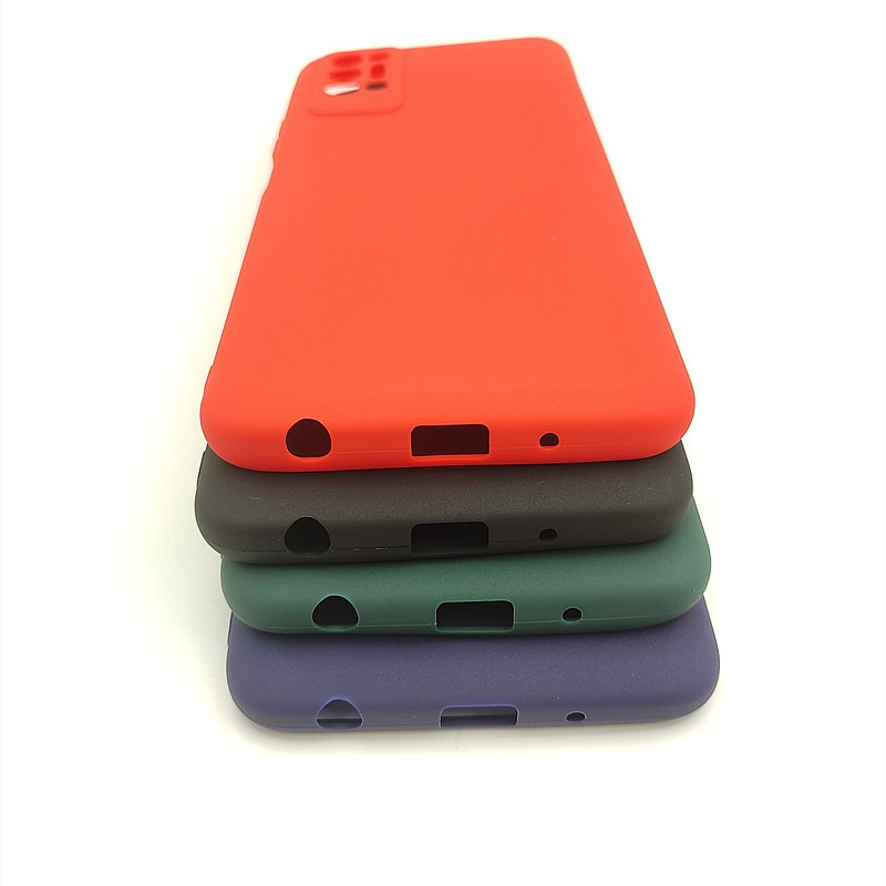 Ốp điện thoại TPU mềm bảo vệ máy ảnh màu kẹo thời trang cho tecno pova 2