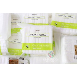 Bông tẩy trang Miniso 180m