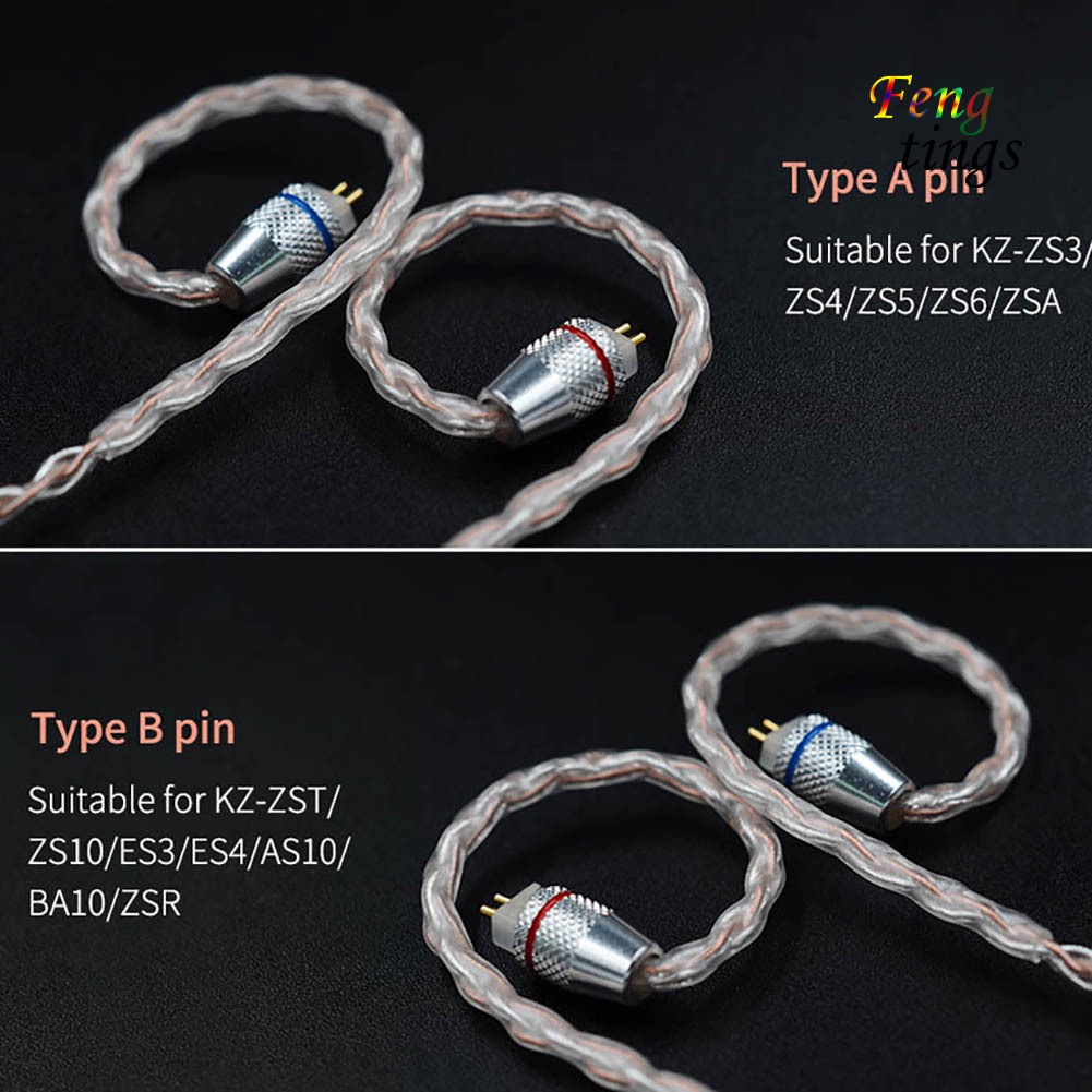 Dây Cáp Tai Nghe Kz Mmcx / 2pin Zst / Zs10 / As10 / Ba10