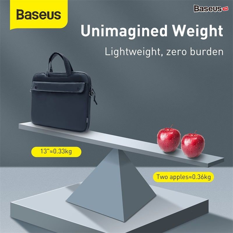Túi xách chống nước Baseus Basics Series 13&quot; / 16&quot; Shoulder Computer Bag dùng cho Macbook / Laptop