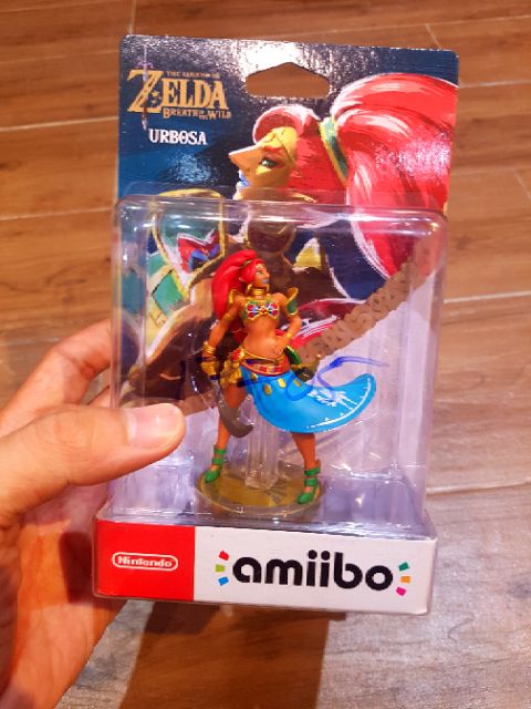 Mô hình Amiibo Game Nintendo Switch Zelda Breath Of The Wild Hàng chính hãng
