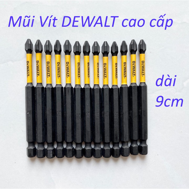 Mũi Vít DEWALT PH2 9cm Có Từ