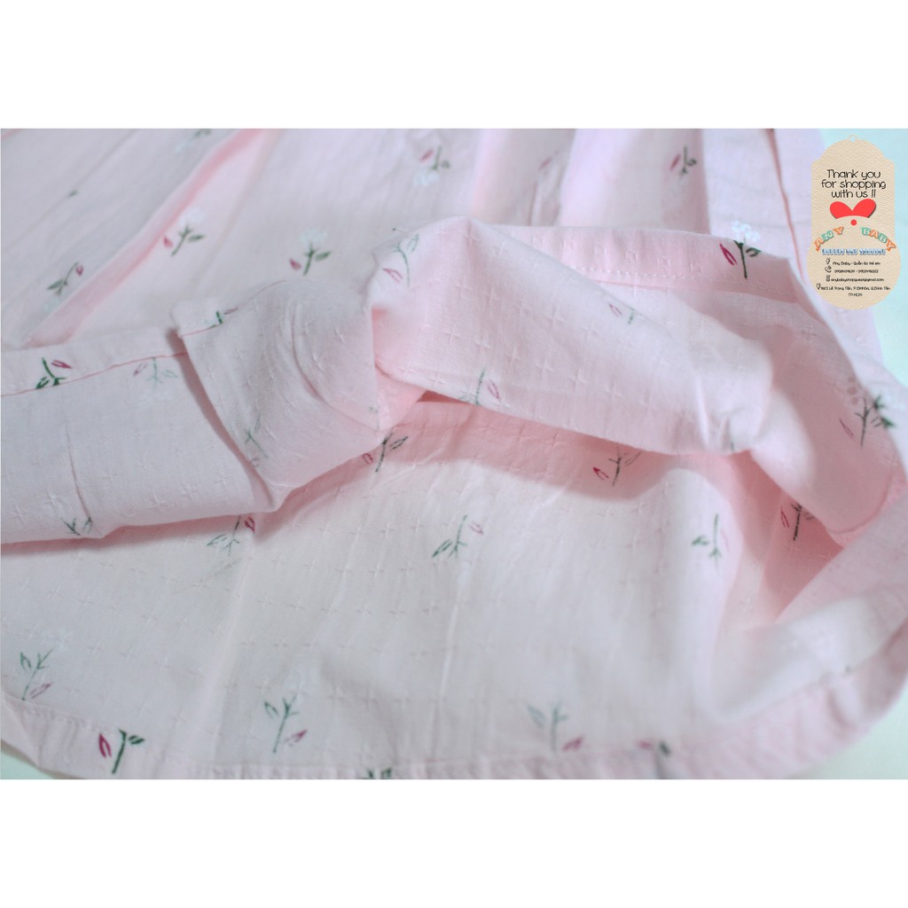 Áo váy bé gái nơ hồng xinh xắn ❣❣ ❣❣