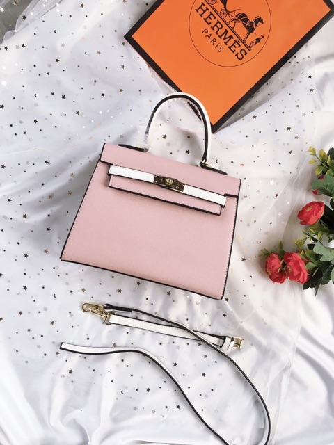 Túi xách nữ hm phối màu ,túi HM cao cấp siêu đẹp da sần giá rẻ phong cách vintage