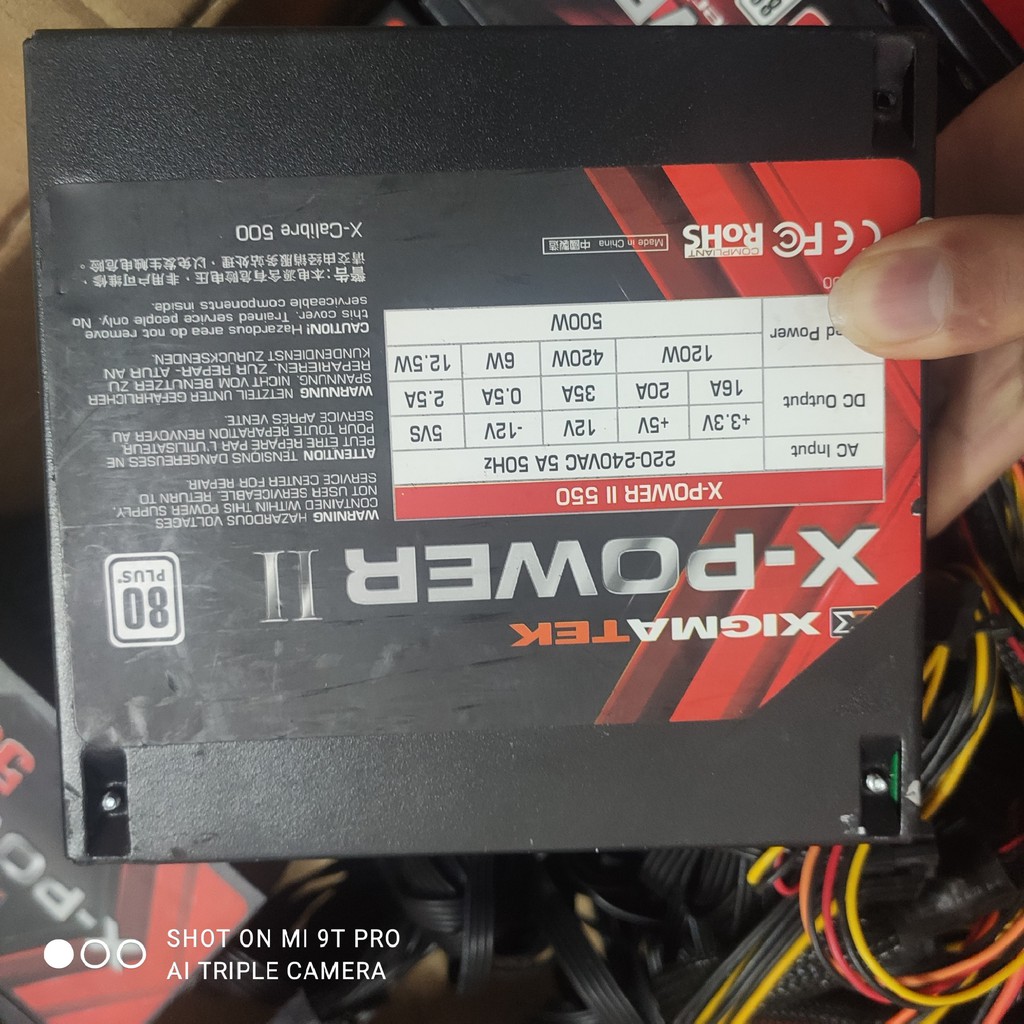 Nguồn Xigmatek X-power II 550w