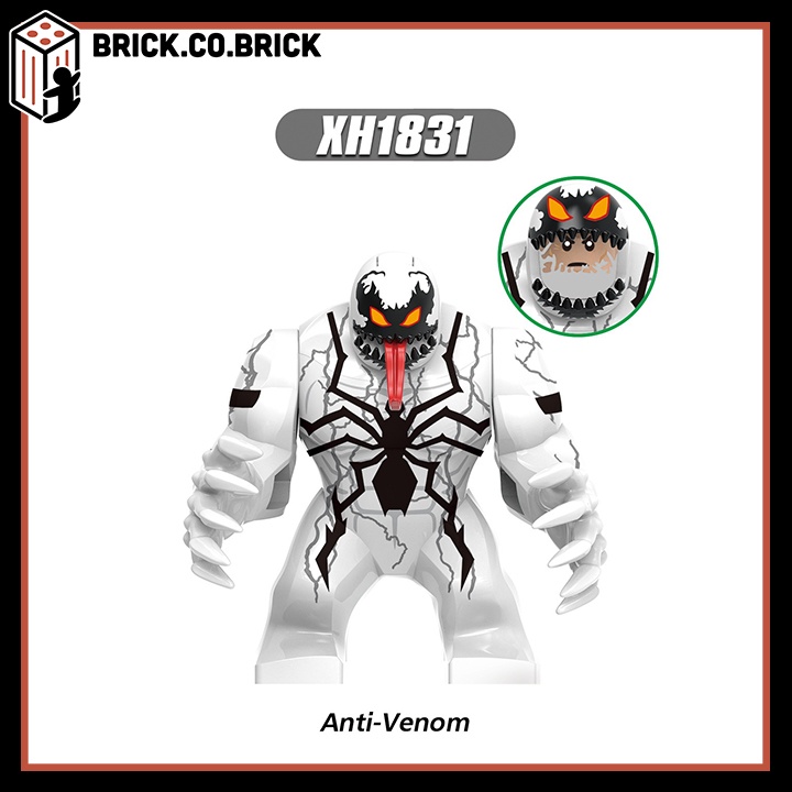 Siêu Anh Hùng Phản Diện Venom Riot Carnage Đồ Chơi Lắp Ráp Minifigure Super Heroes DC Marvel X0327