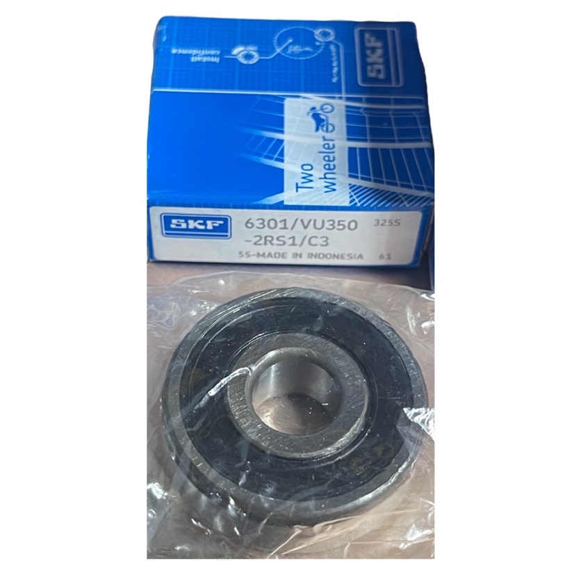 Bạc đạn vòng bi SKF 6301 cho bánh sau xe Exciter 135, Winner, Sonic, bánh trước Raider, Satria